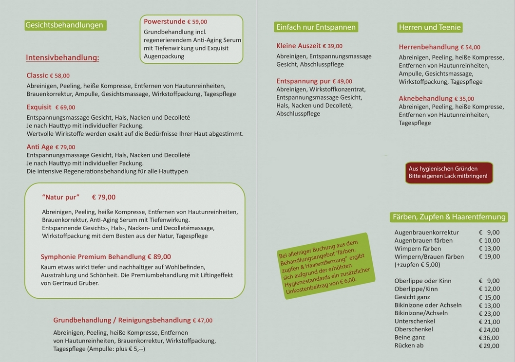 Unser Behandlungsangebot